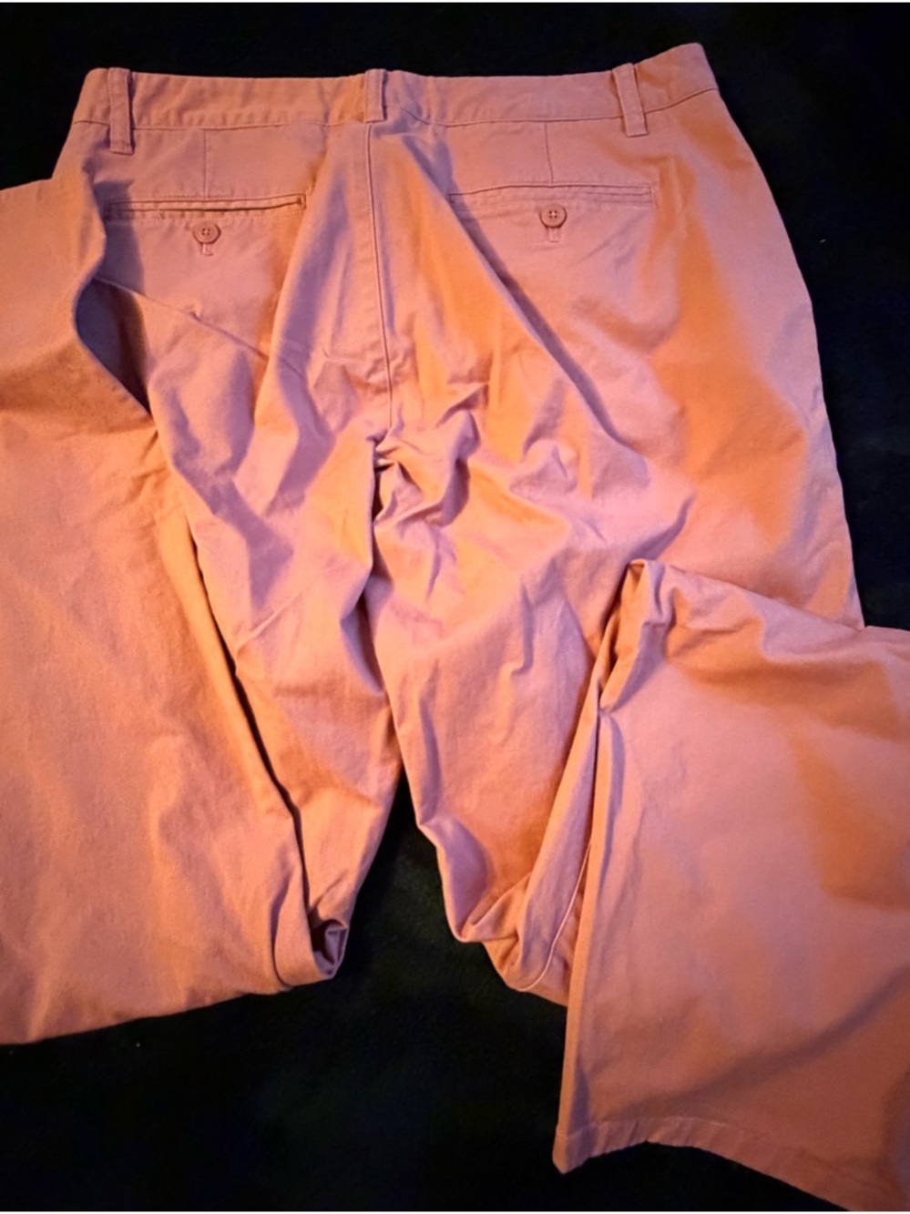 Bonobos men’s straight chino pants salmon color  size 34 x 34 golf casual - Picture 8 of 12